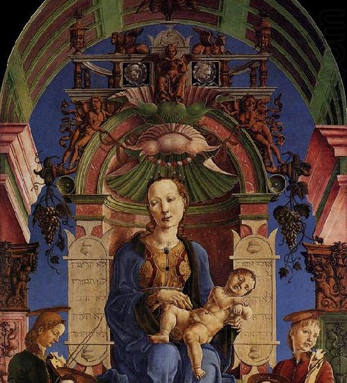 Cosme Tura Madonna with the Child Enthroned china oil painting image
